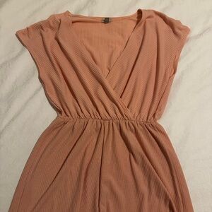 UO Peach Wrap Romper
